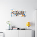 Mashallah & Tawakkul Canvas Wall Art — Arabic Calligraphy Islamic Decor