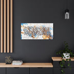 Mashallah & Tawakkul Canvas Wall Art — Arabic Calligraphy Islamic Decor