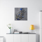 La Hawla Wa La Quwwata Illa Billah Minimalist Concrete Geometric Art