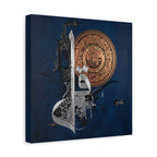 Surah Al-Ikhlas Canvas Print — Qul Huwa Allahu Ahad Arabic Calligraphy Wall Art