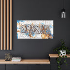 Mashallah & Tawakkul Canvas Wall Art — Arabic Calligraphy Islamic Decor