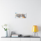 Mashallah & Tawakkul Canvas Wall Art — Arabic Calligraphy Islamic Decor