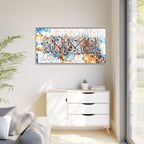 Masha Allah La Quwwata Illa Billah Canvas Wall Art