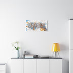 Mashallah & Tawakkul Canvas Wall Art — Arabic Calligraphy Islamic Decor