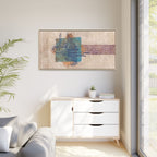La Ilaha Illa Anta Subhanaka Canvas — Islamic Arabic Calligraphy Framed Art
